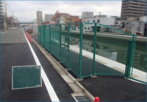 堀川護岸工事　2016-11