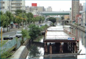 堀川護岸工事　2016-1